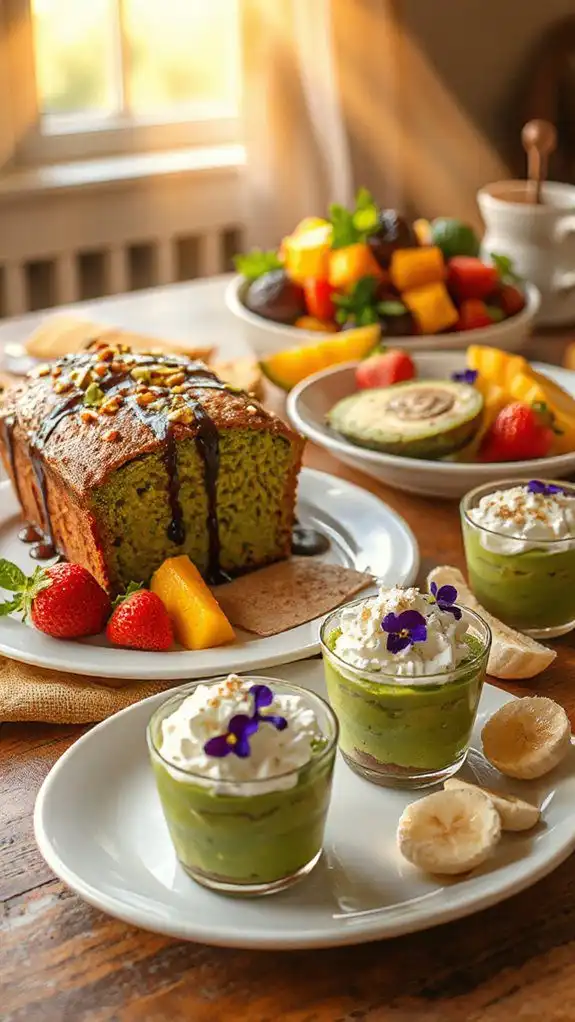 moist avocado banana bread