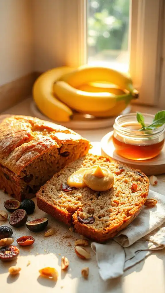 moist nutritious banana bread