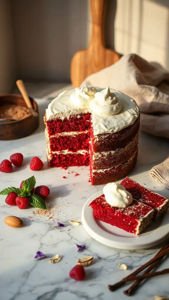 naked red velvet variations