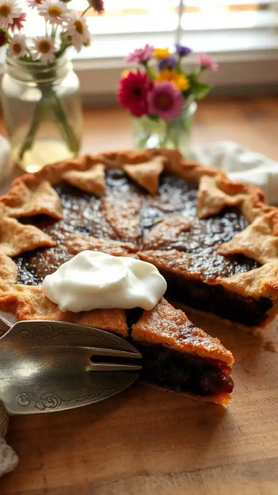 neat uniform pie slicing