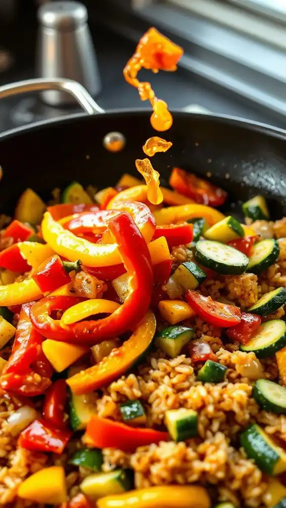 next include bell peppers