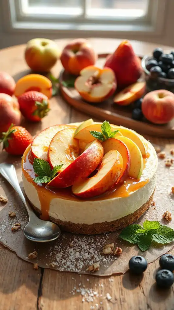 no bake apple cheesecake recipe
