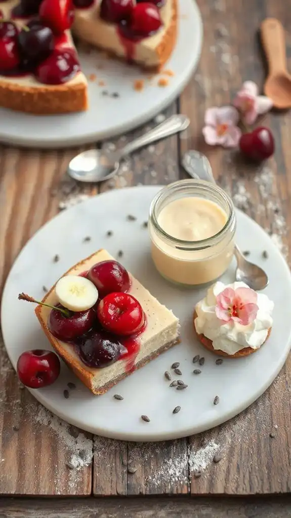 no bake cherry cheesecake delight