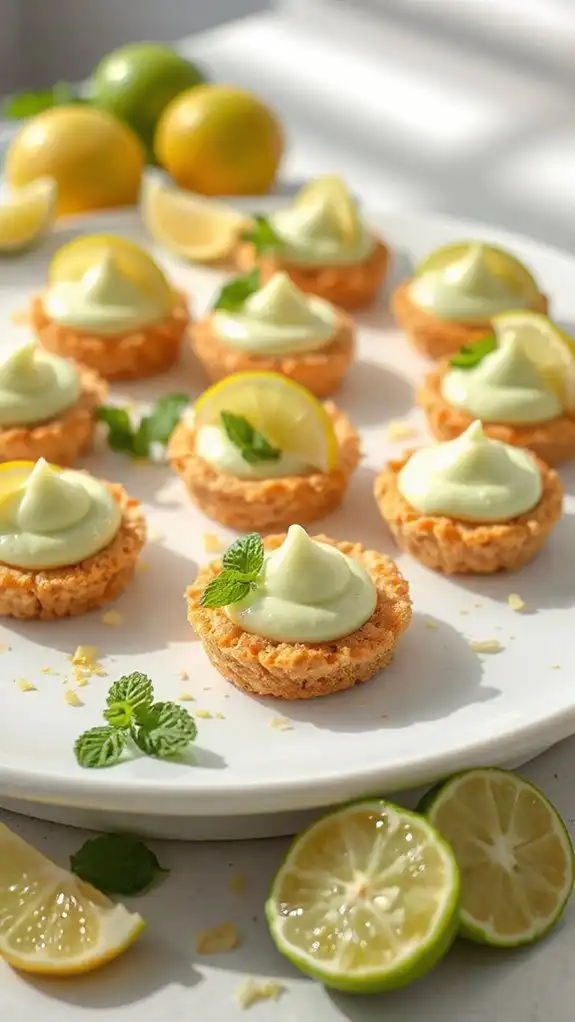 no bake citrus dessert bites