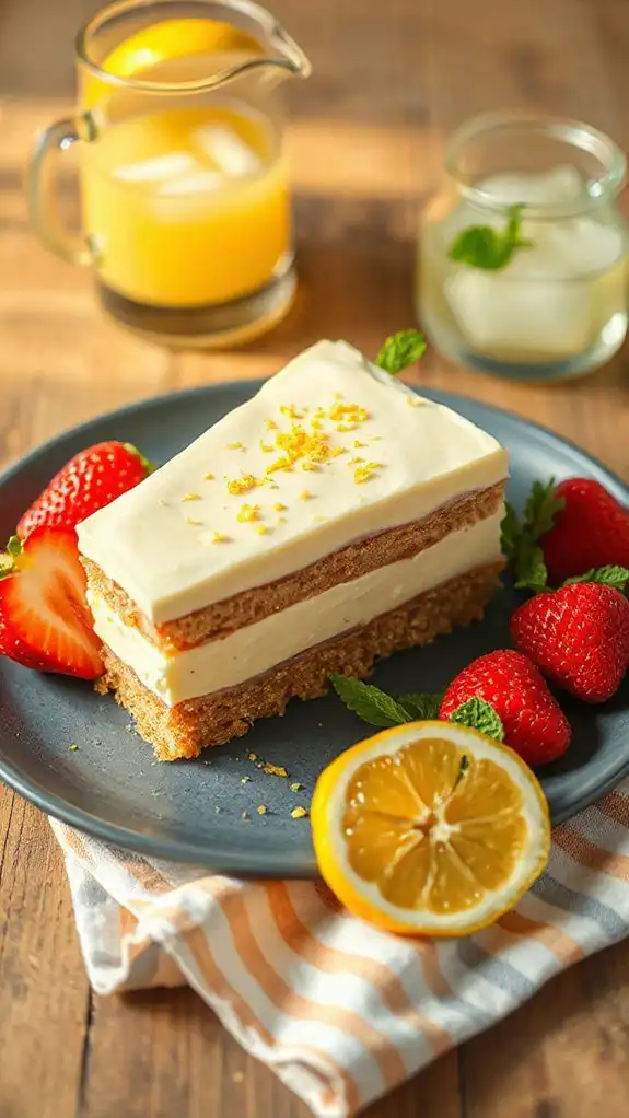 no bake citrus dessert delight