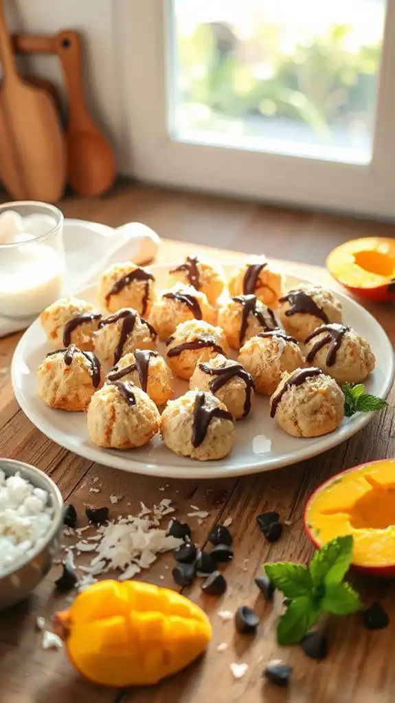 no bake coconut macaroons recipe