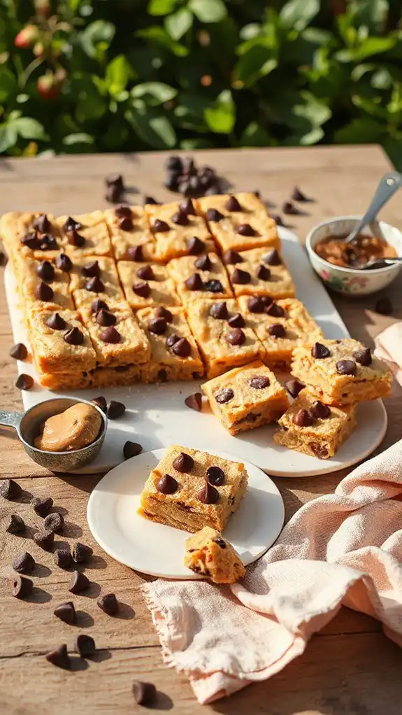 no bake cookie dough bars