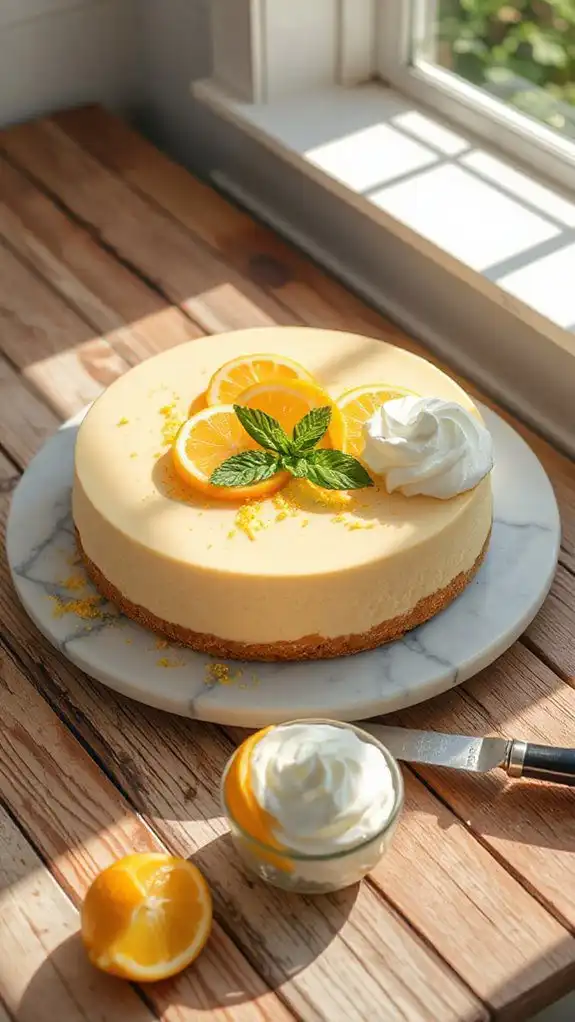 no bake lemon cheesecake delight