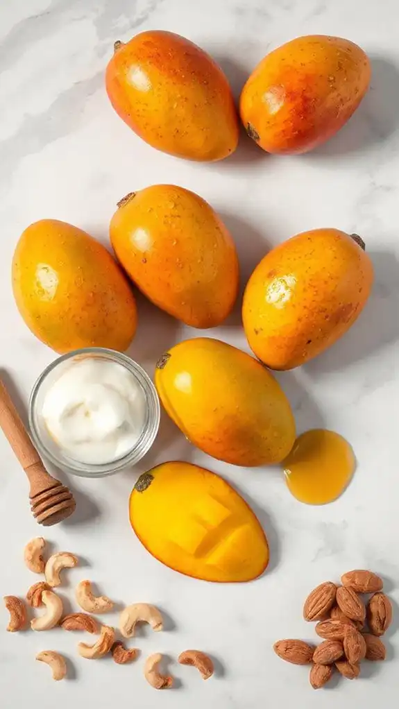 no bake mango ice cream