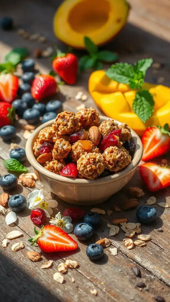 no bake nutritious energy bites