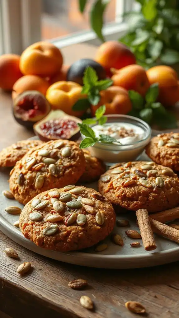 no bake nutritious pumpkin cookies
