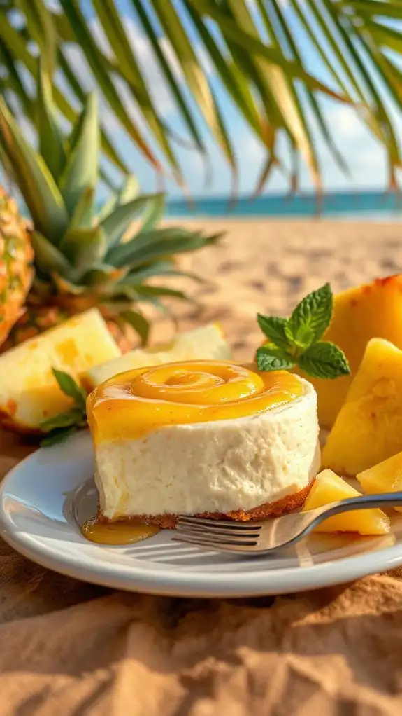 no bake pineapple cheesecake recipe