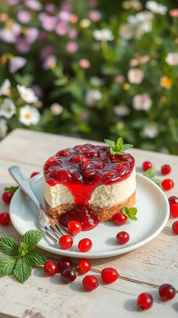 no bake red currant cheesecake no bake red currant cheesecake