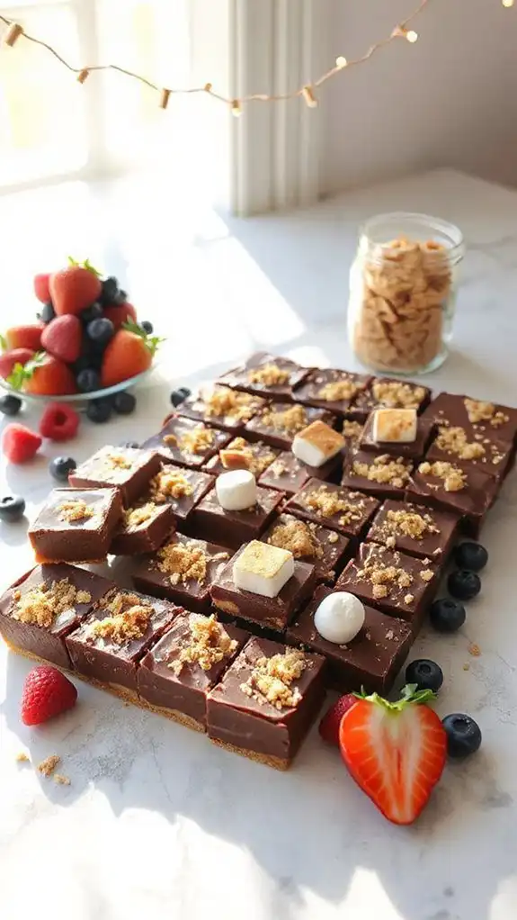no bake s mores fudge recipe