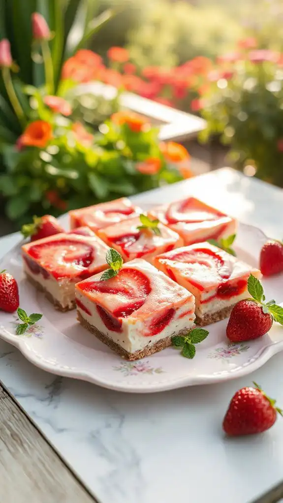 no bake strawberry cheesecake bars no bake strawberry cheesecake bars