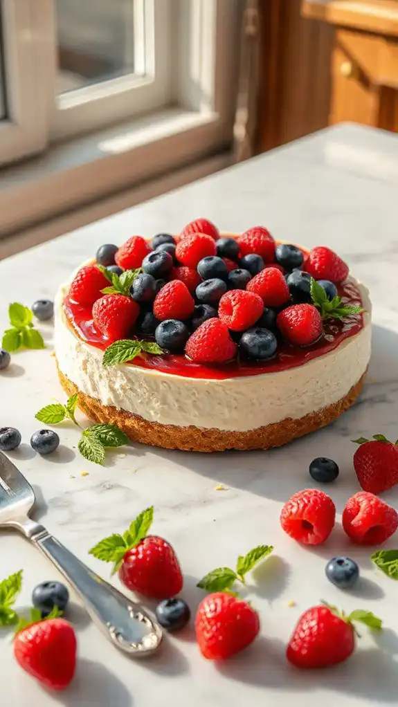 no bake summer berry delight