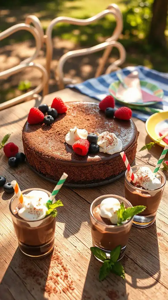 no bake summer cheesecake treat
