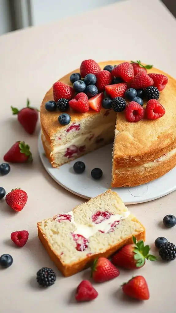 nordic berries enrich dessert