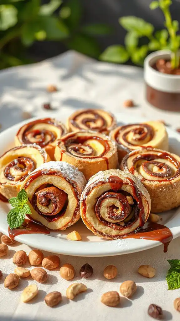 nutella banana dessert delight