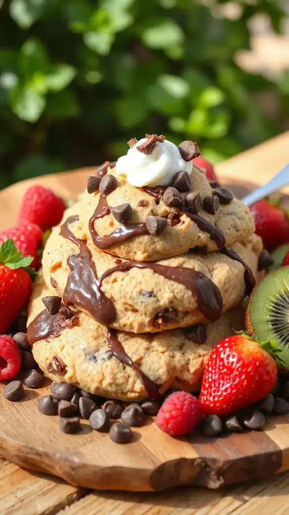 nutella cookie dough delight