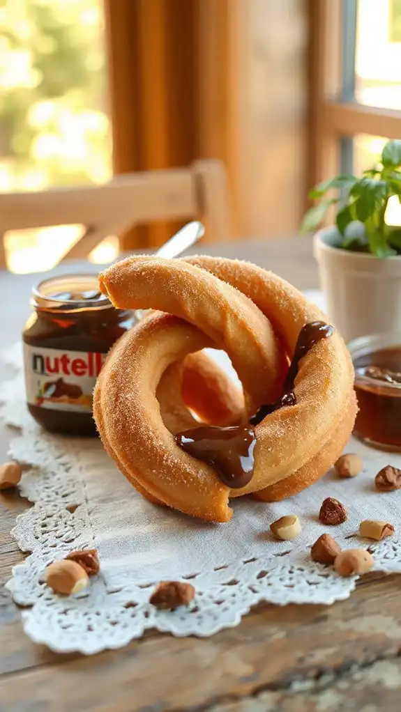 nutella stuffed churros recipe