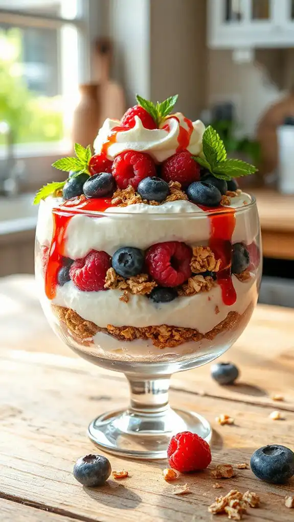 nutritious berry cheese parfait nutritious berry cheese parfait