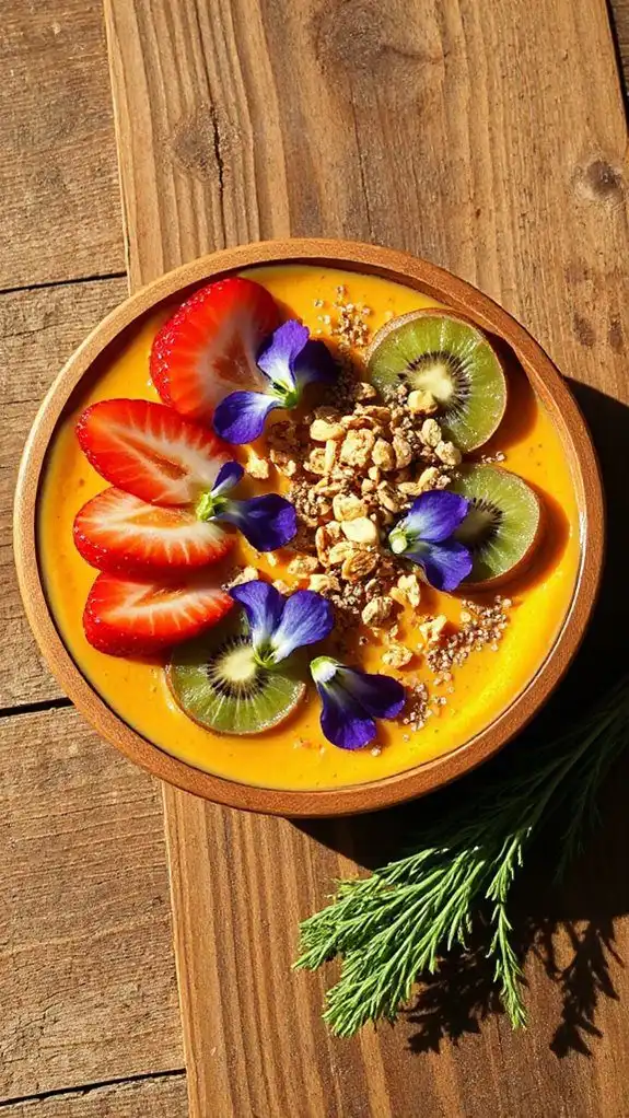 nutritious carrot top bowl