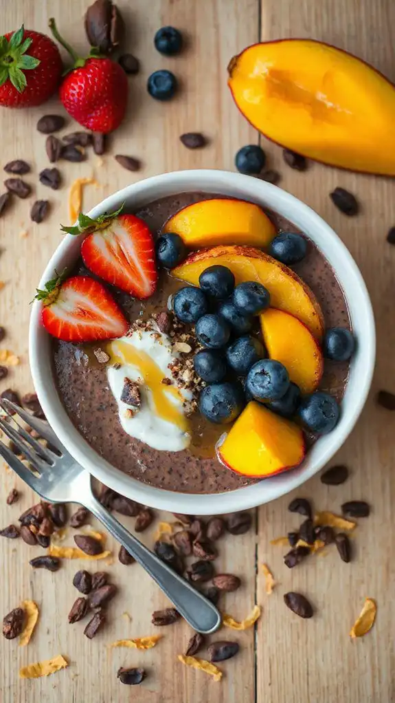 nutritious chocolate chia pudding nutritious chocolate chia pudding