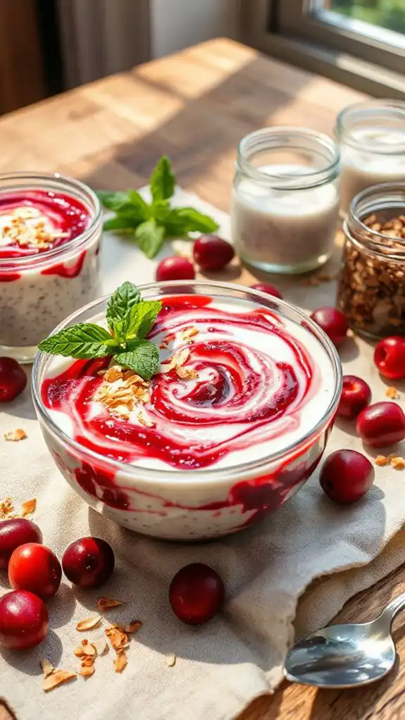 nutritious dairy free dessert