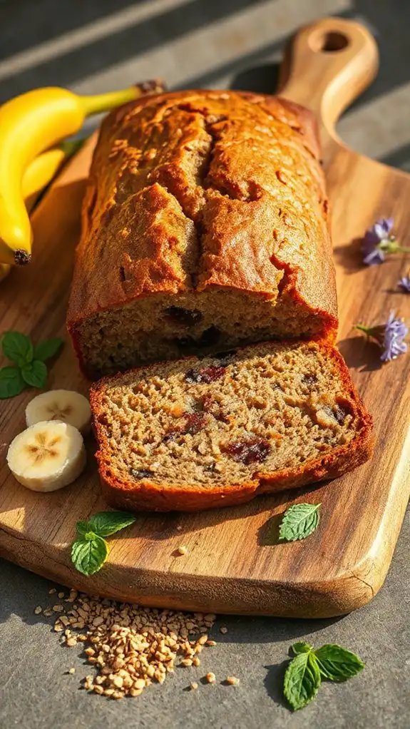nutritious gluten free banana bread