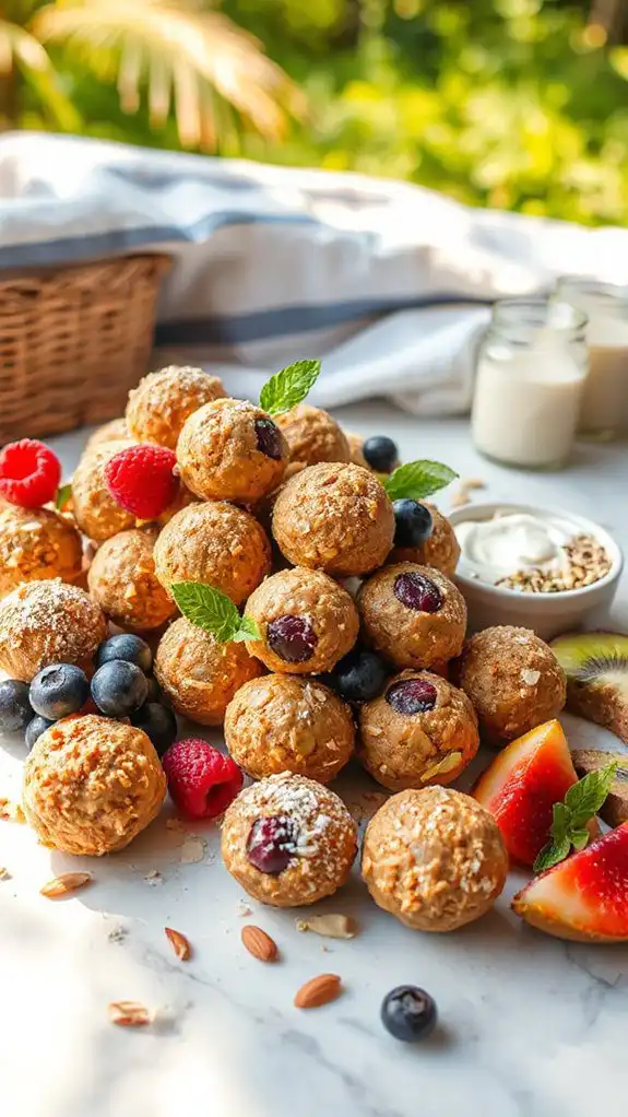nutritious no bake energy bites