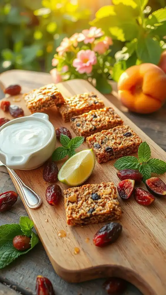 nutritious quinoa date bars