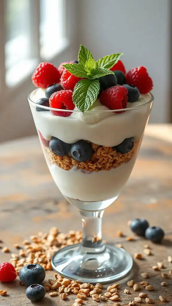 nutritious summer berry dessert