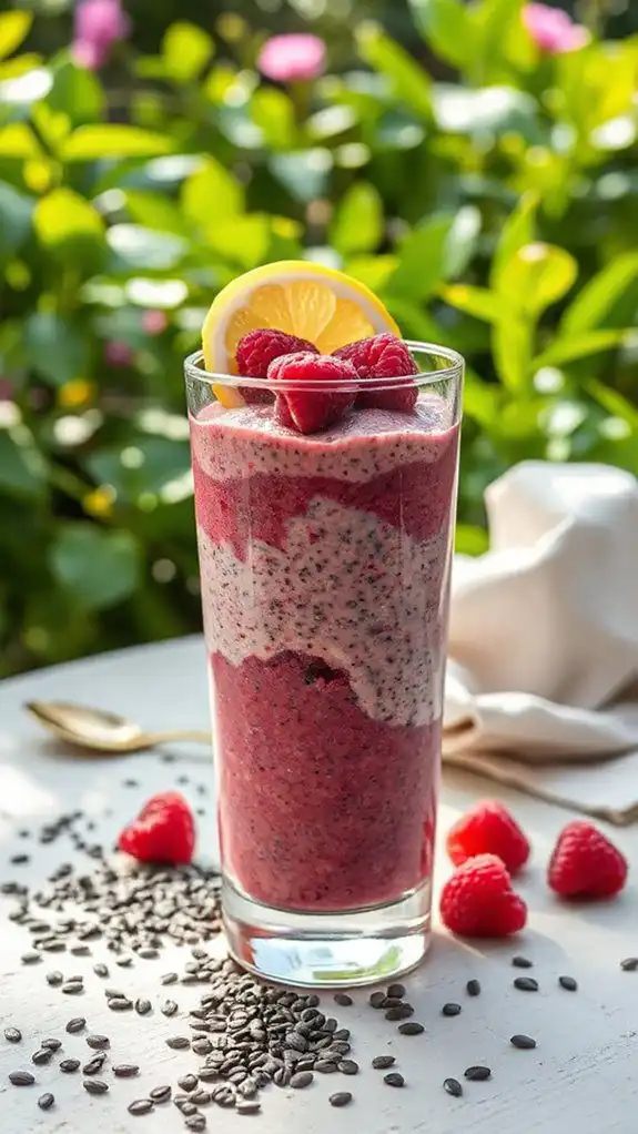 nutritious summer chia pudding