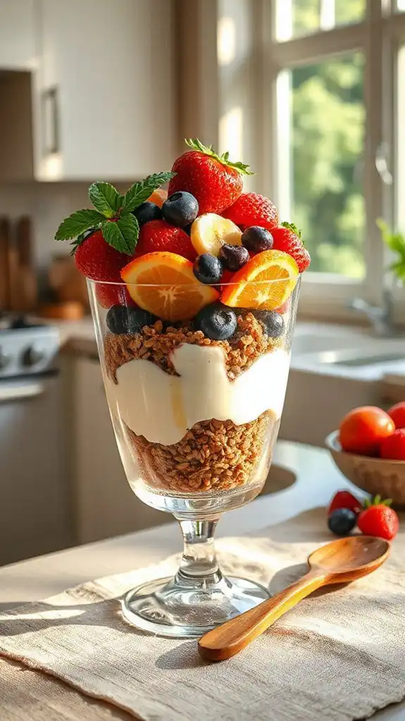 nutritious summer parfait recipe
