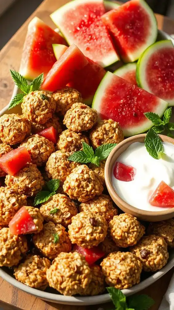 nutritious summer snack bites