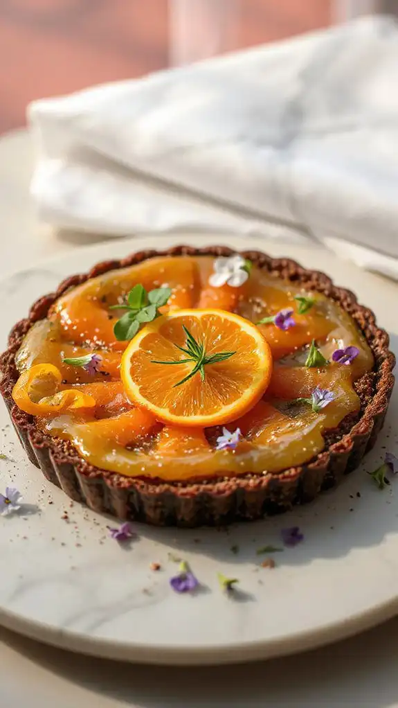 nutty citrus dessert delight