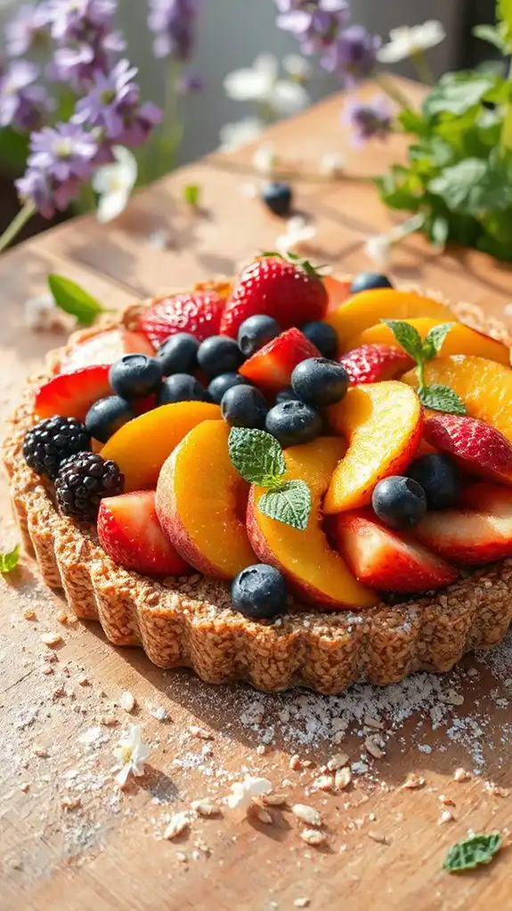 nutty fruit tart delight