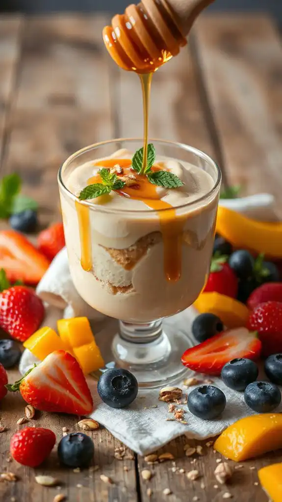 nutty sweet healthy dessert