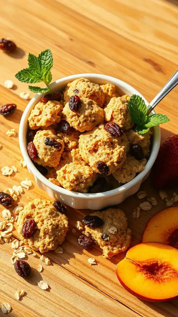 oatmeal raisin cookie dough