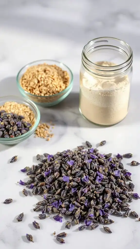 organic lavender sustainable flours