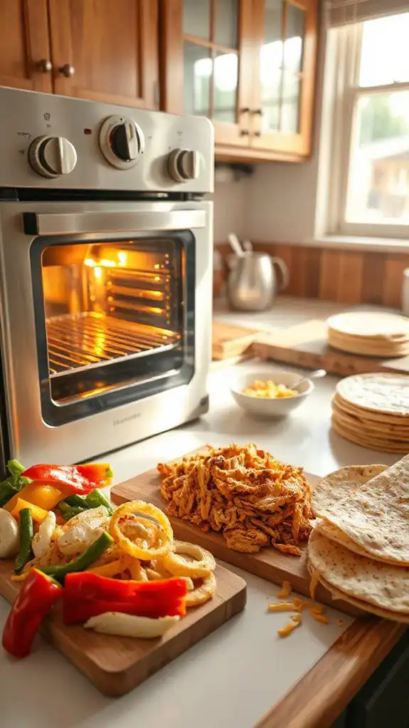 oven temperature at 400 f