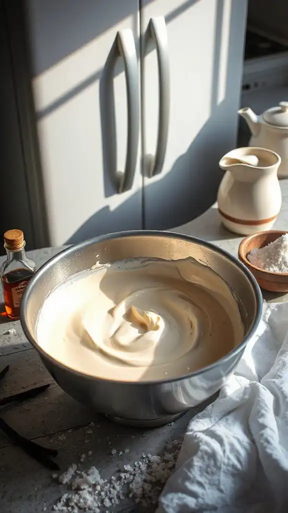 overnight freezing ensures creaminess