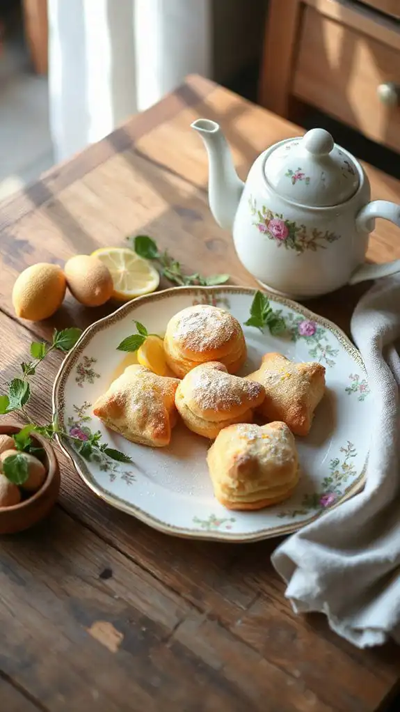pairing tea with snacks