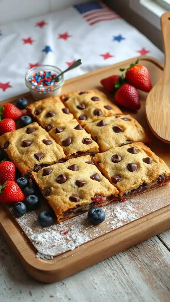 patriotic red white blue