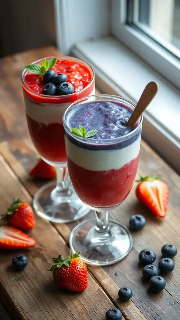patriotic red white blue
