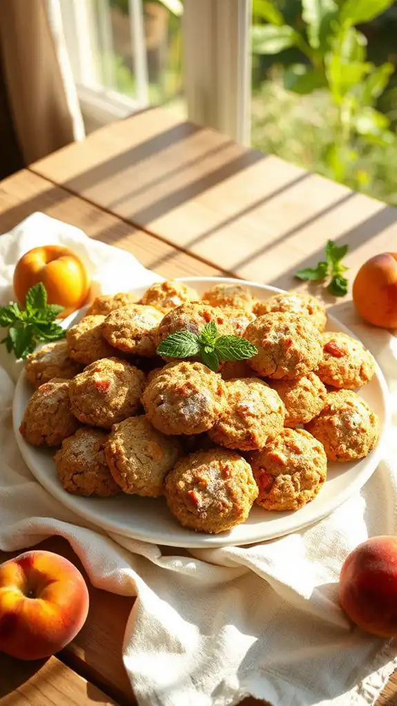 peach oatmeal cookie recipe