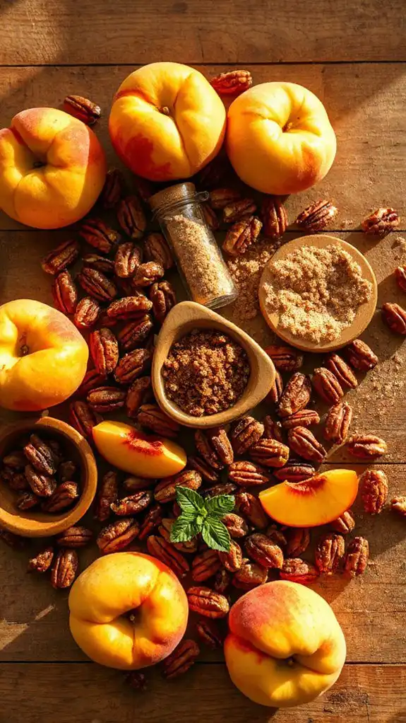 peach praline pie essentials