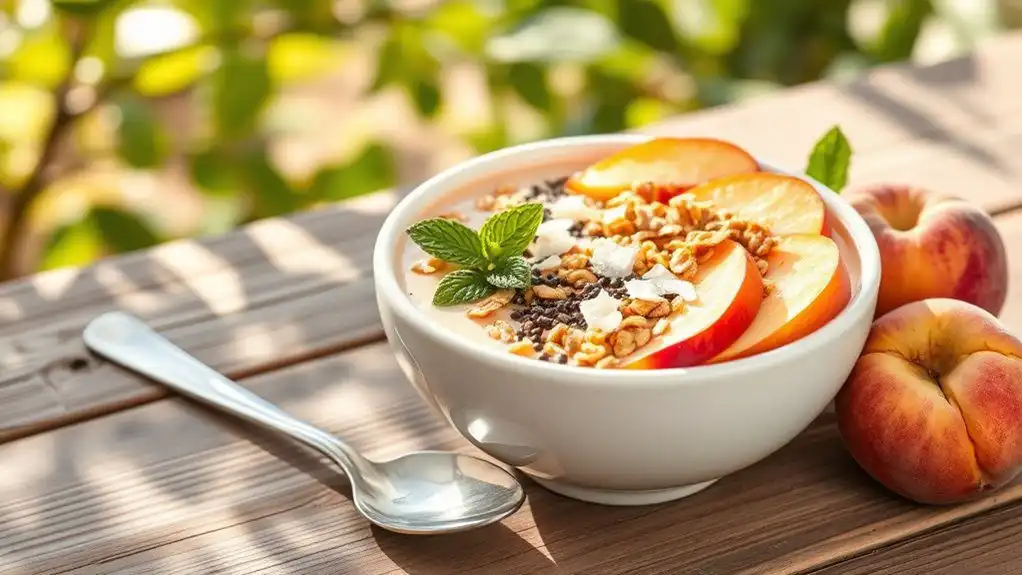 peachy summer dessert ideas