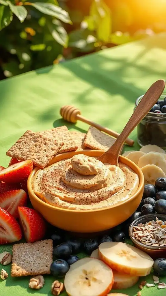 peanut butter chocolate hummus